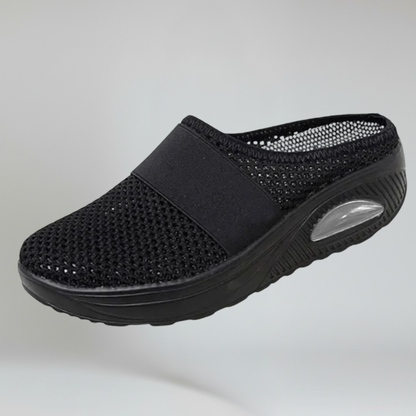 Farrah | Women's Knit Slip on Mule
