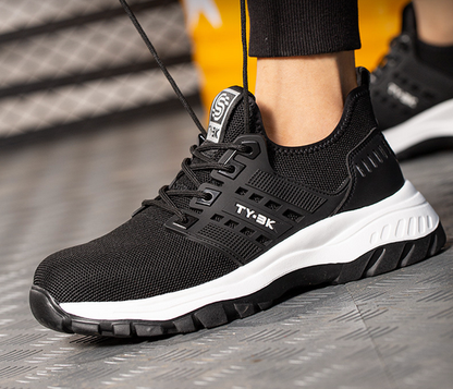 Vitus | Men's Mesh Lace Up Safety Shoe