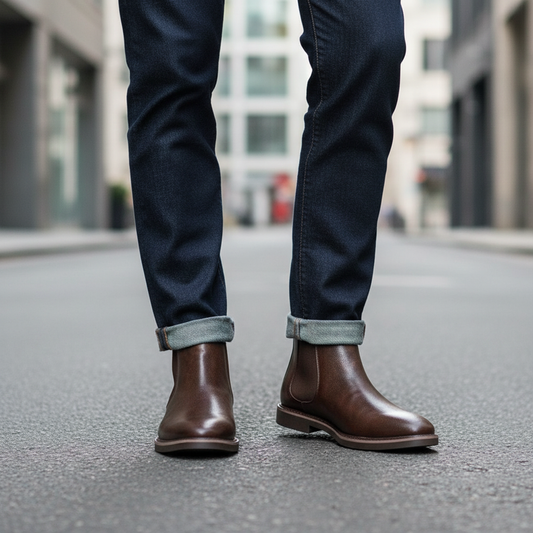 Florian | Men's Synthetic Slip on Chelsea Boot