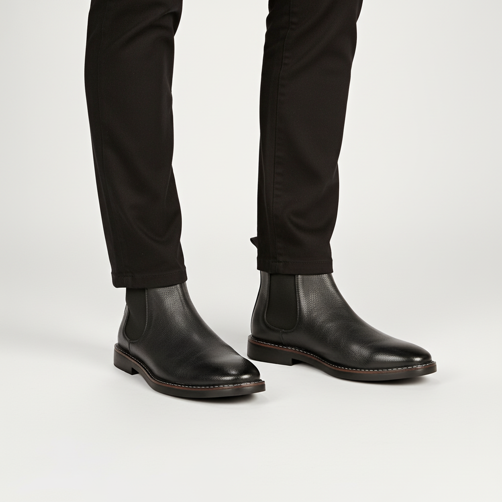 Florian | Men's Synthetic Slip on Chelsea Boot