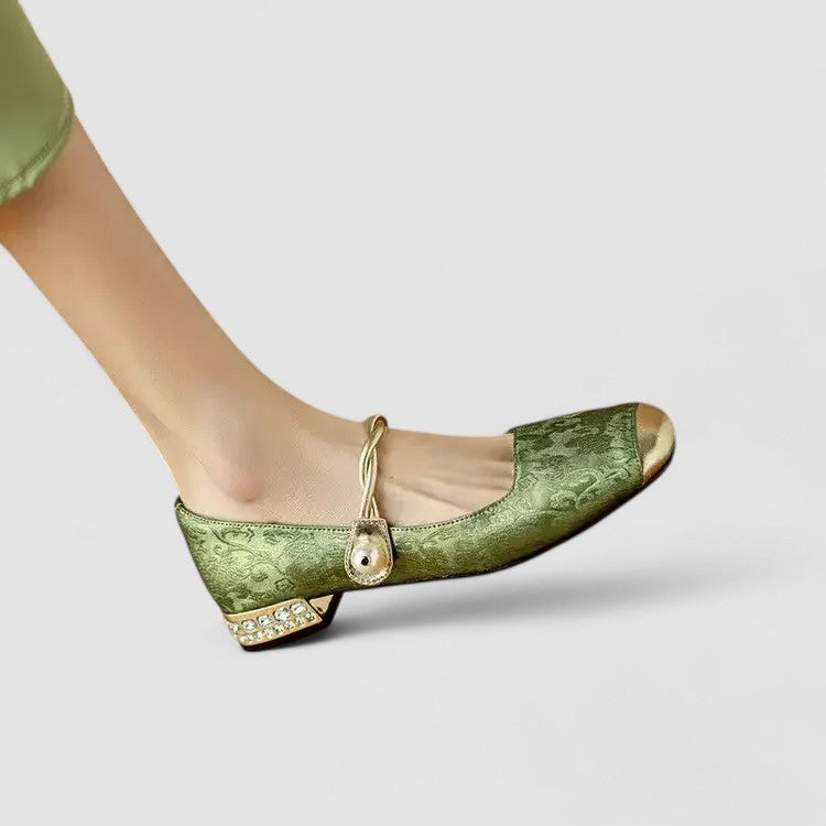 Nerissa | Women's Textured Square Toe Dress Shoe
