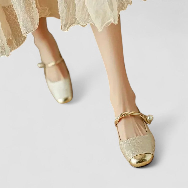 Nerissa | Women's Textured Square Toe Dress Shoe