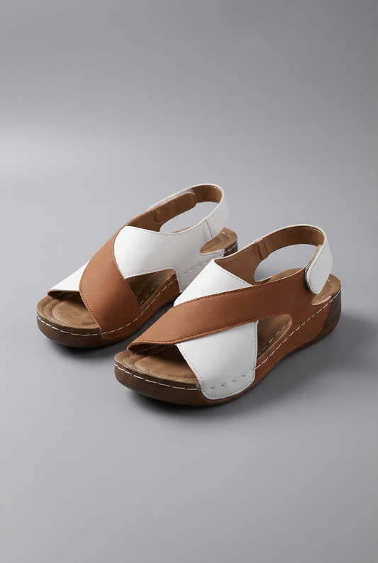 Linnea | Women's Textured Open Toe Sandal