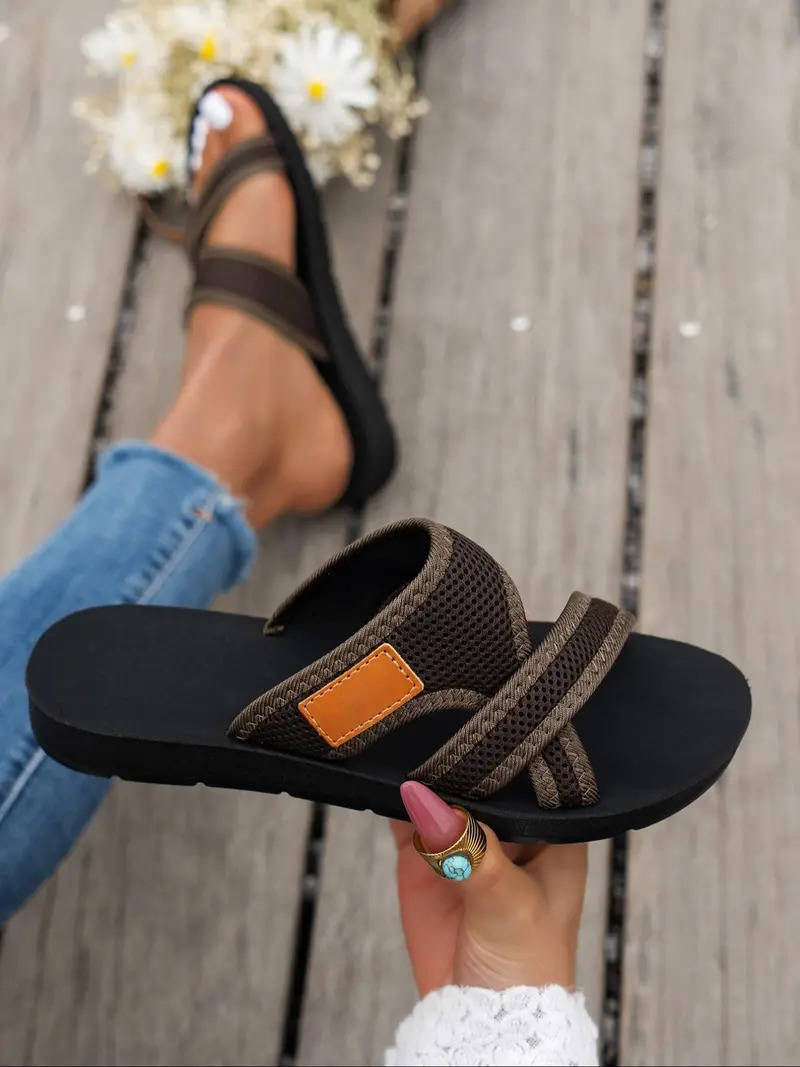 Lyra | Women's Mesh Buckle Strap Slide