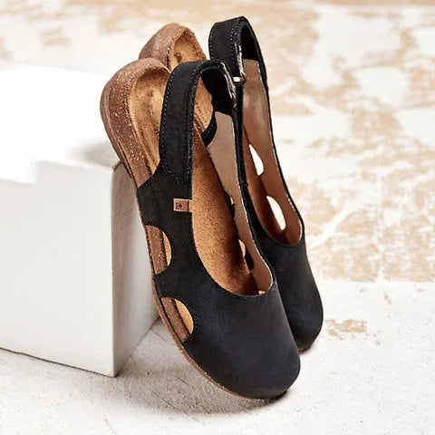 Talia | Women's Open Toe Slingback Strap Sandal