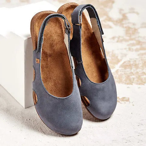 Talia | Women's Open Toe Slingback Strap Sandal