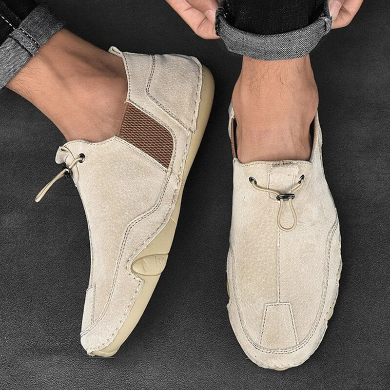 Karsten | Men's Textured Leather Loafer