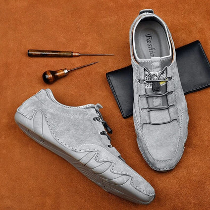 Karsten | Men's Textured Leather Loafer