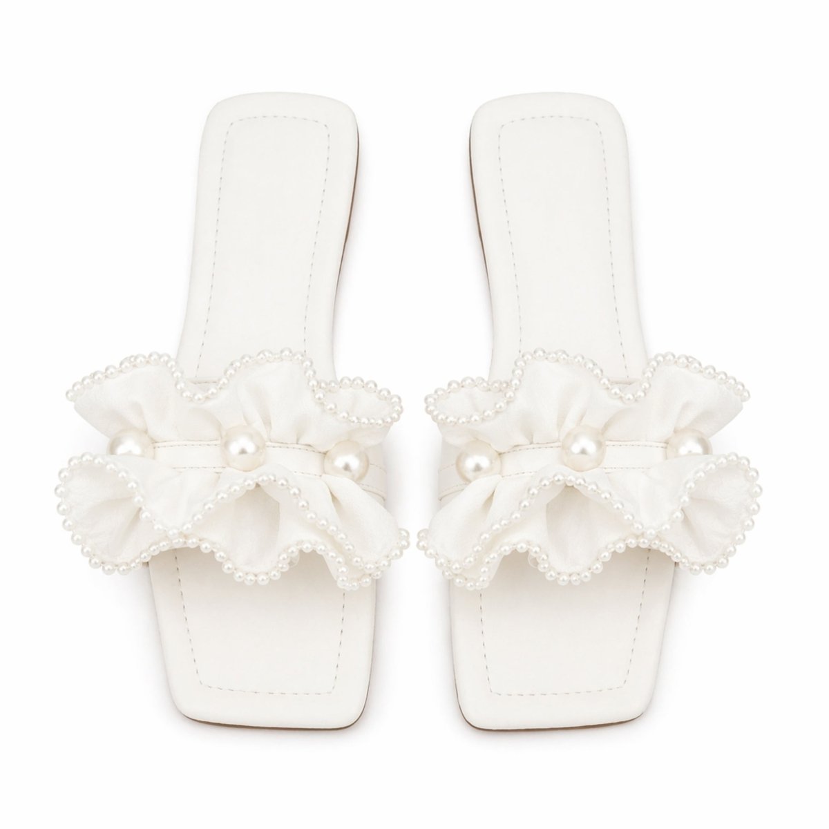 Brenda | Women's Ruched Smooth Slide