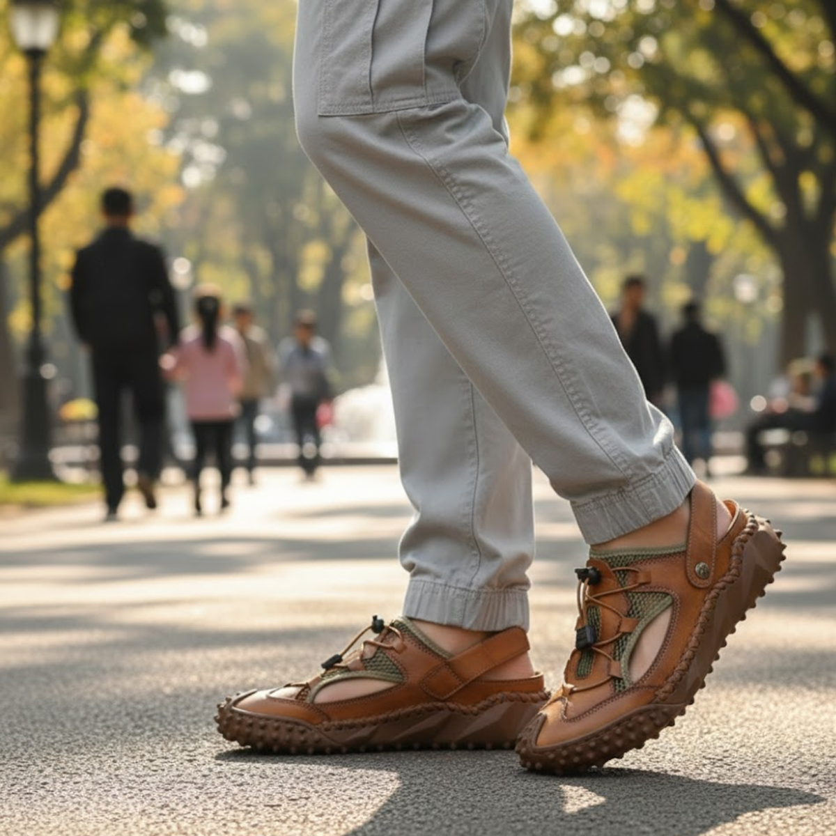 Lars | Men's Mesh Contoured Sandal