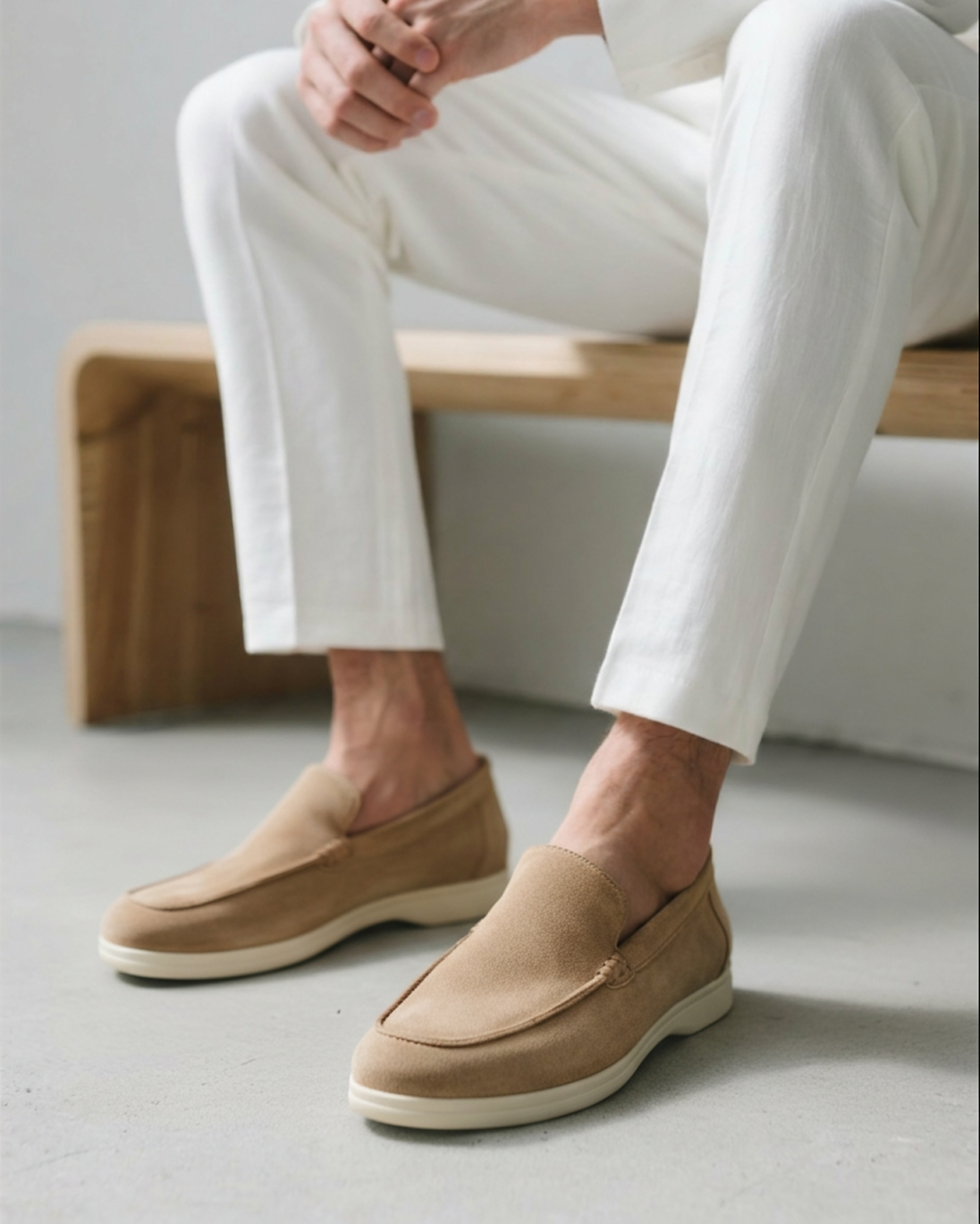 Fridolin | Men's Suede Lace Up Loafer