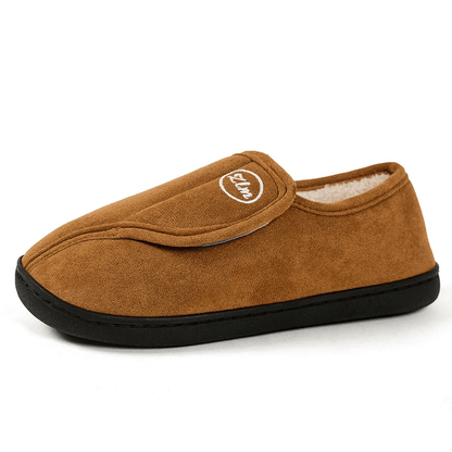 Georg | Men's Suede Look Wide Fit Slipper