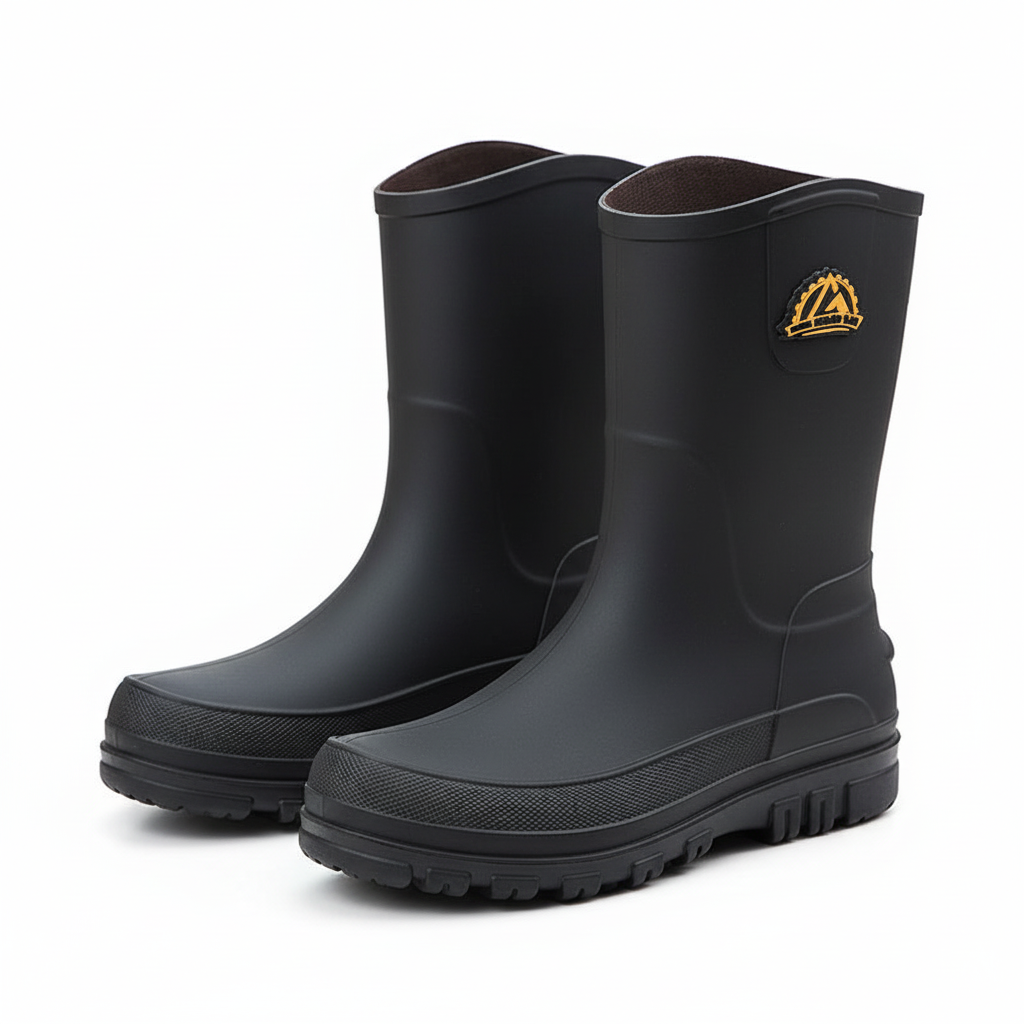 Marius | Men's Slip on Grooved Rain Boot