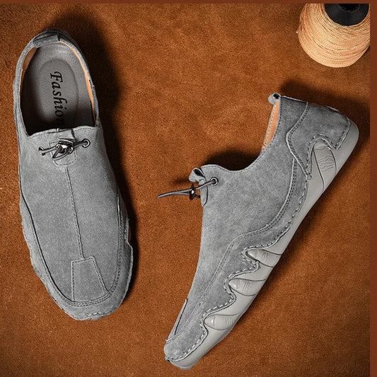 Ruben | Men's Textured Suede Loafer