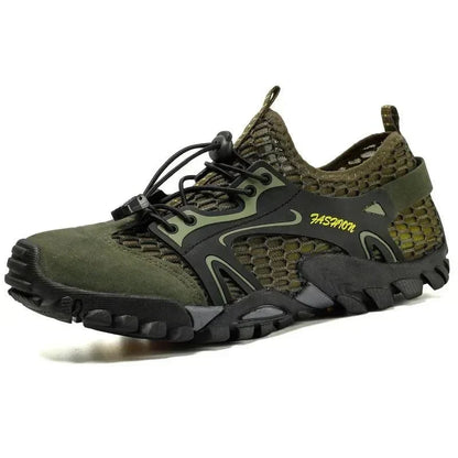 Ian | Men's Mesh Round Toe Hiking Shoe