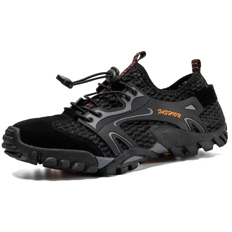 Ian | Men's Mesh Round Toe Hiking Shoe