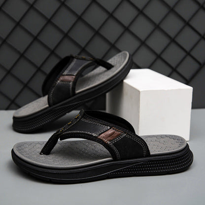 Giorgio | Men's Textured Open Toe Flip Flop