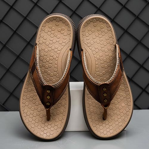 Giorgio | Men's Textured Open Toe Flip Flop