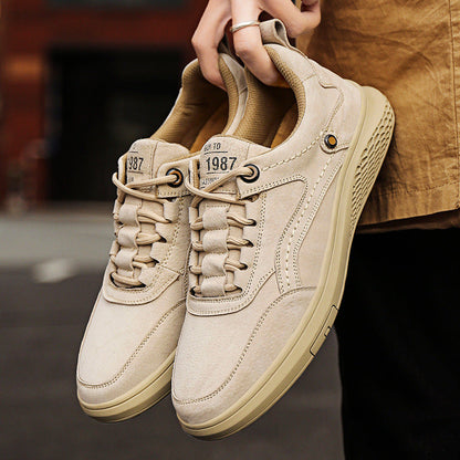 Robert | Men's Woven Suede Sneaker