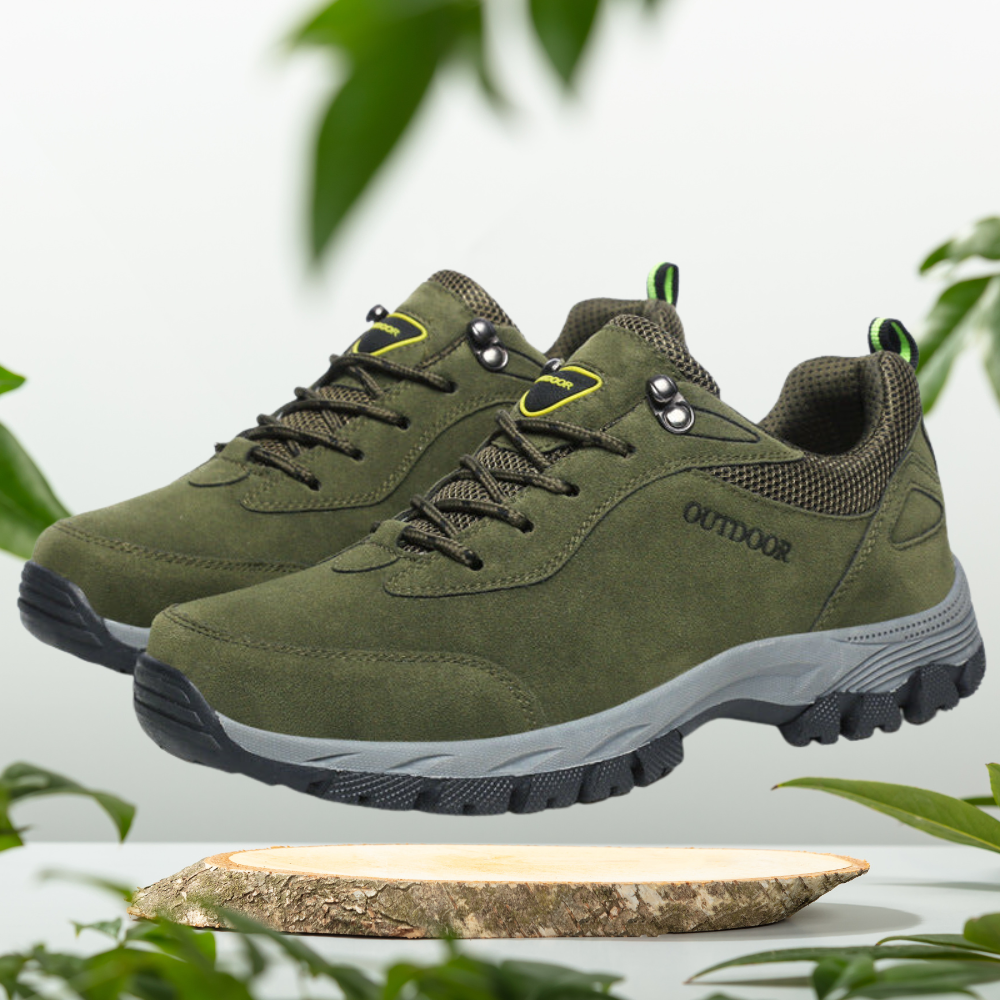 Milan | Men's Lace Up Grooved Hiking Shoe
