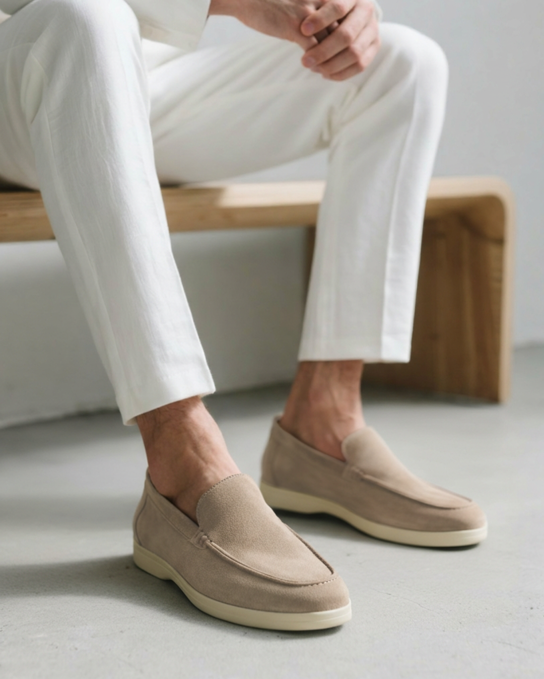 Fridolin | Men's Suede Lace Up Loafer