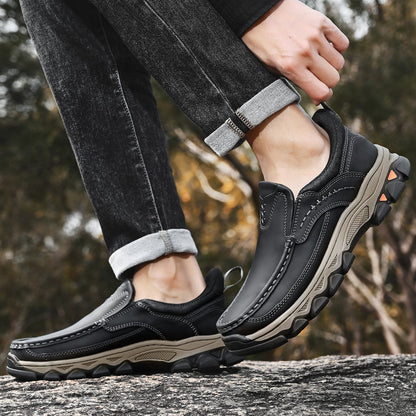 Nathaniel | Men's Smooth Slip on Sneaker