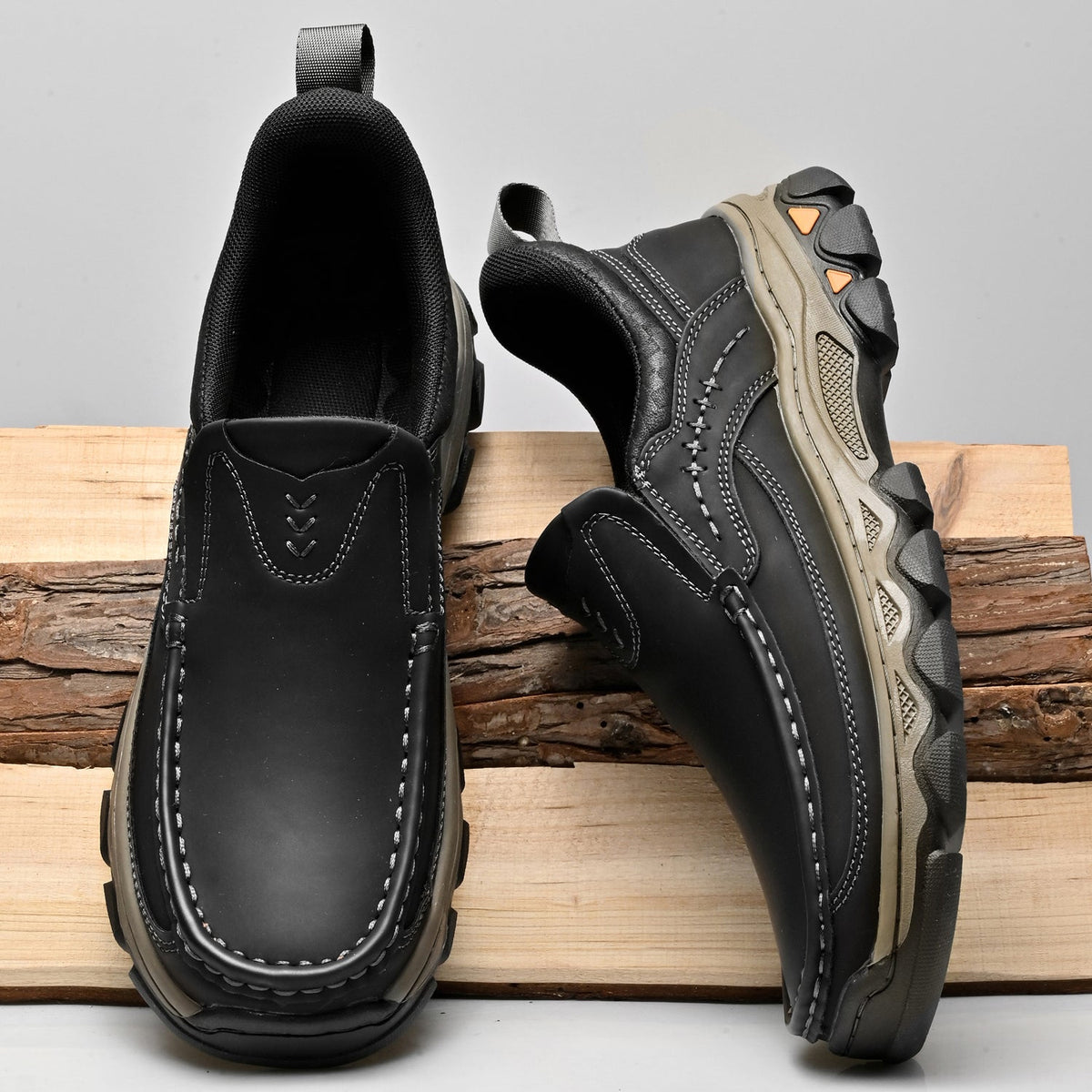 Nathaniel | Men's Smooth Slip on Sneaker