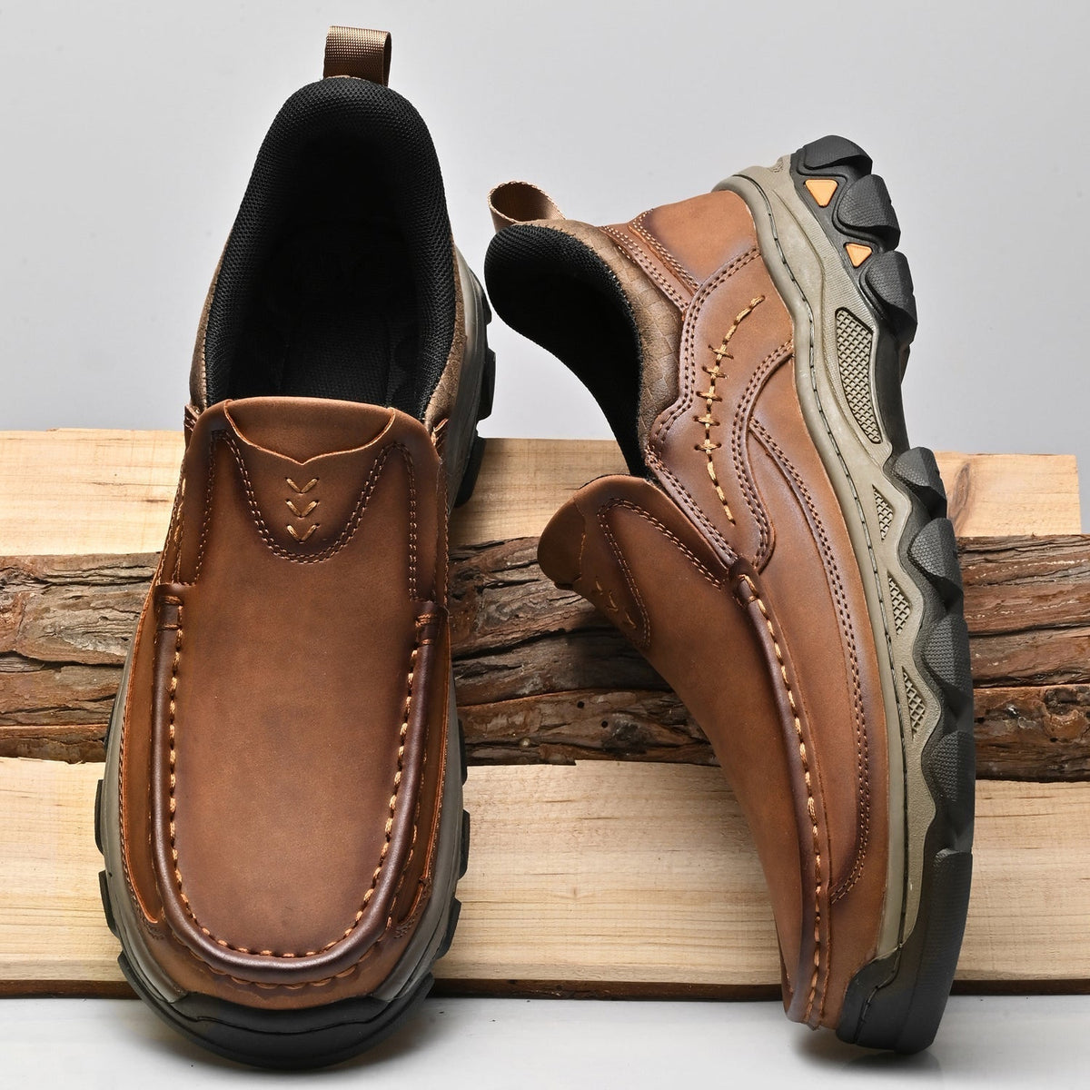 Nathaniel | Men's Smooth Slip on Sneaker