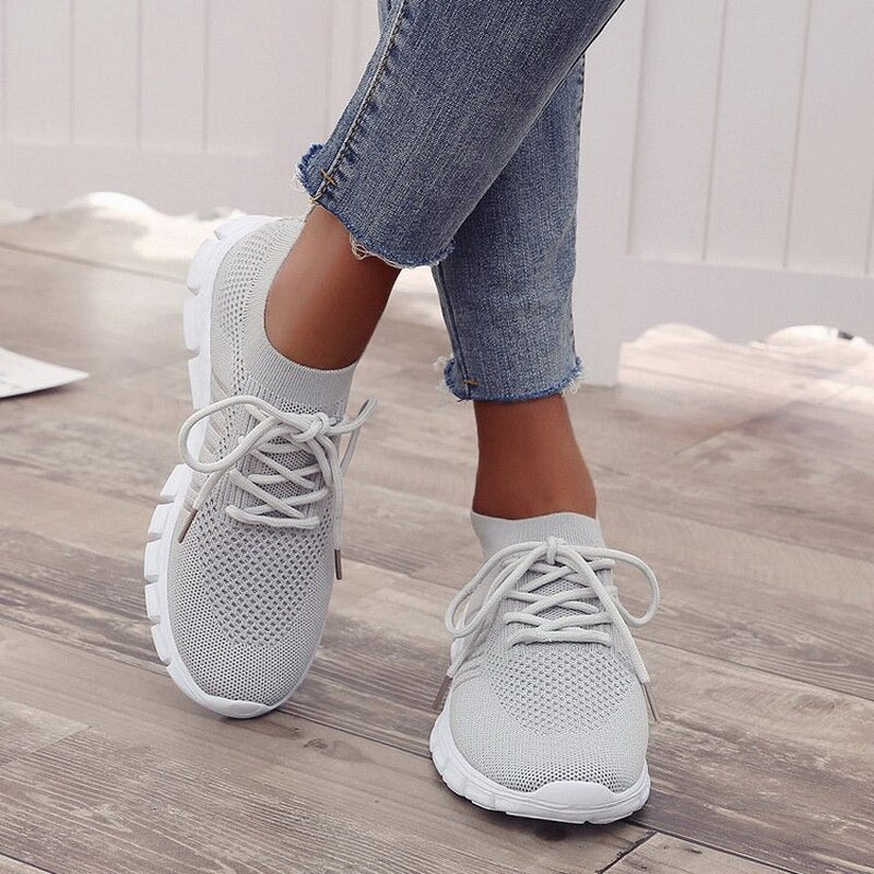 Oda | Women's Mesh Lace Up Sneaker