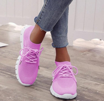 Oda | Women's Mesh Lace Up Sneaker
