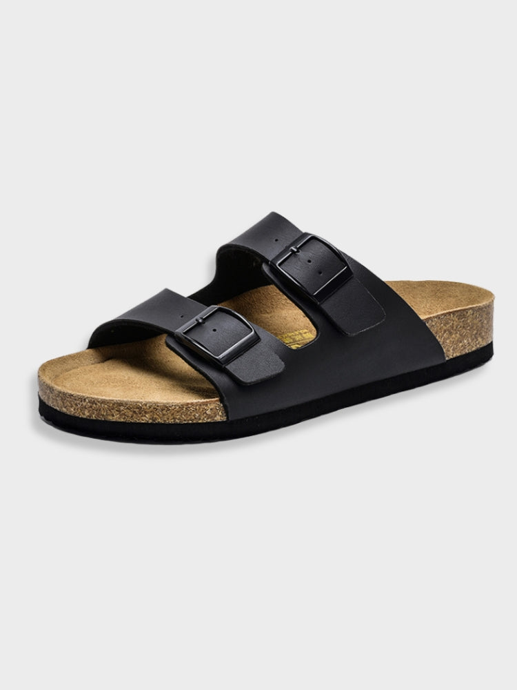 Philip | Men's Cork Flat Profile Slide