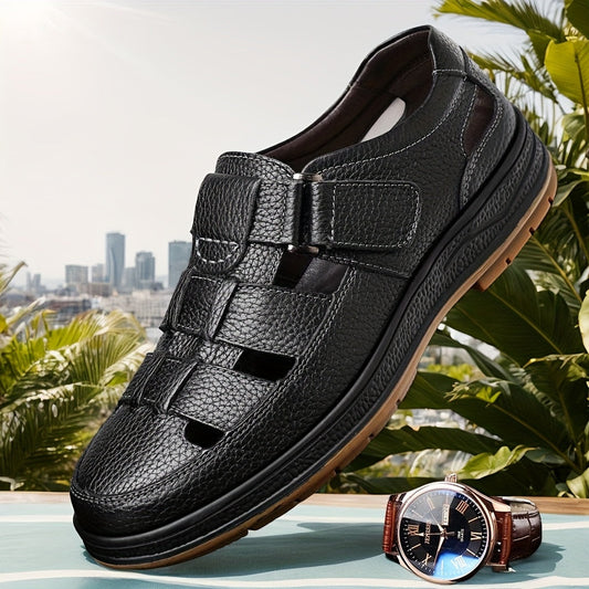 Pieter | Men's Cut Out Textured Sandal