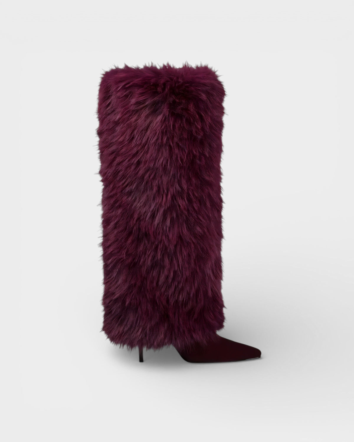 Wren | Women's Textured Suede Look Knee High Boot
