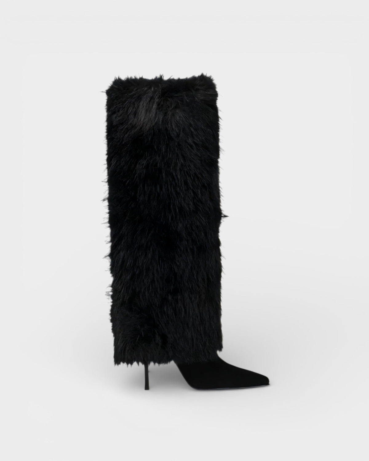 Wren | Women's Textured Suede Look Knee High Boot