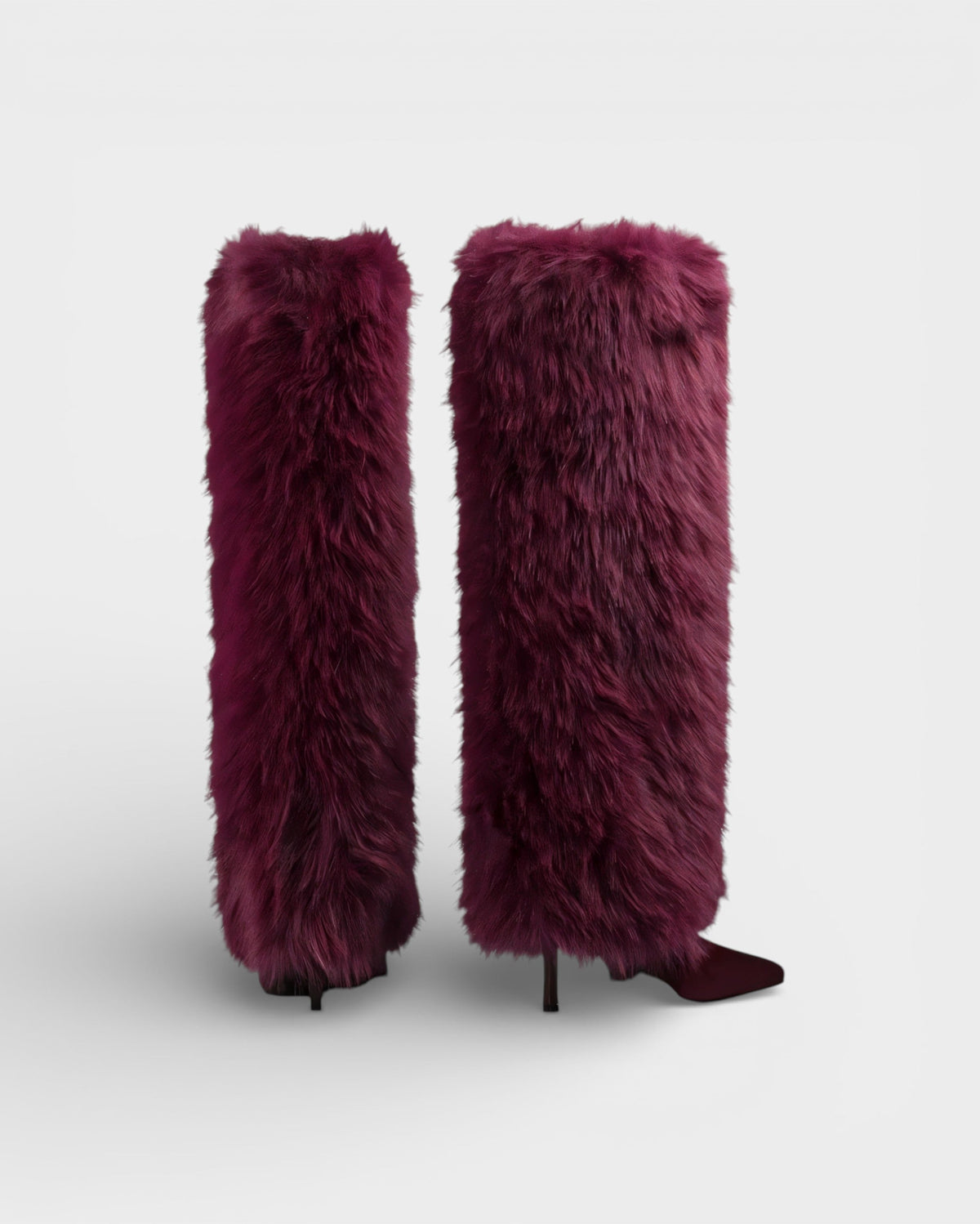 Wren | Women's Textured Suede Look Knee High Boot