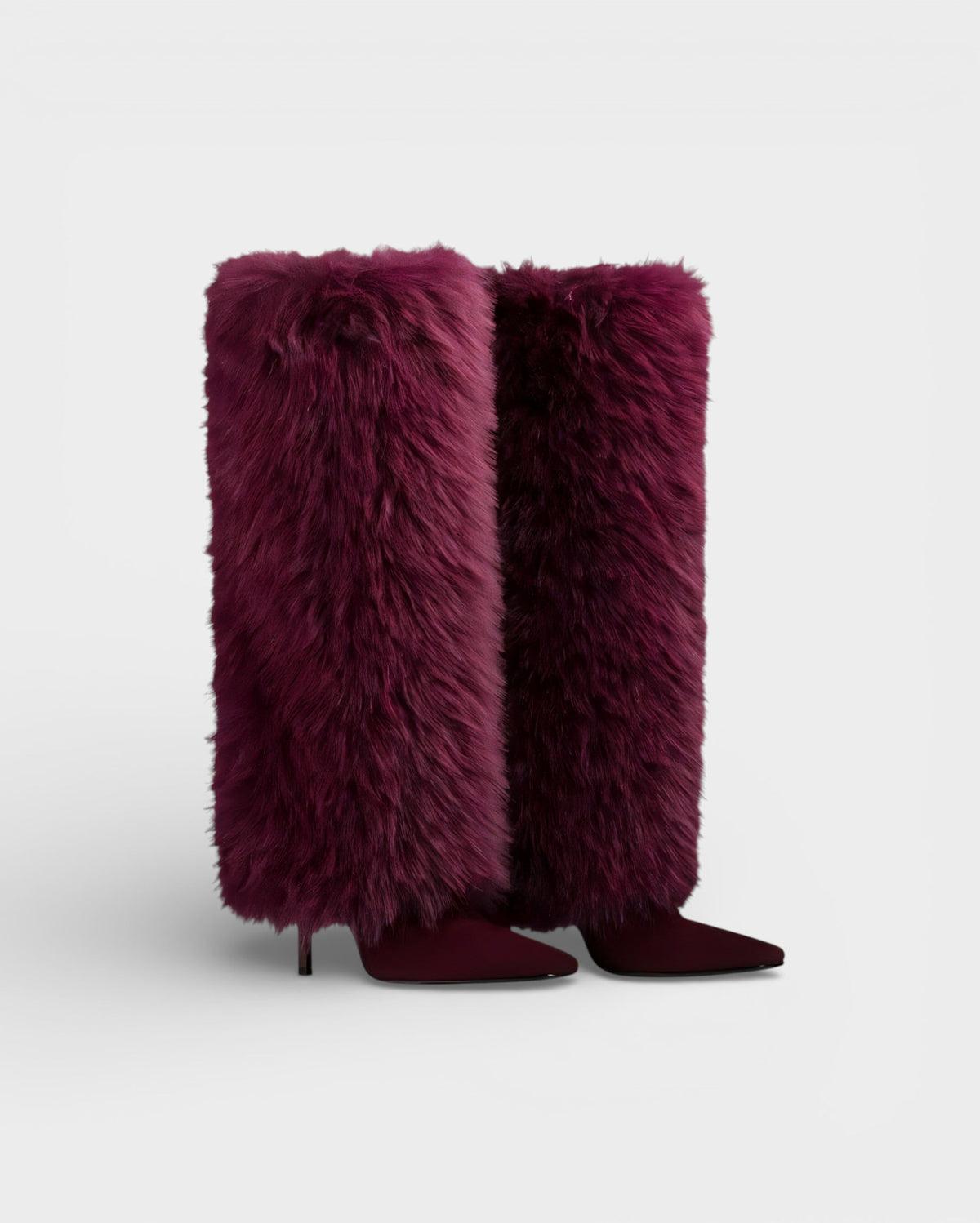 Wren | Women's Textured Suede Look Knee High Boot