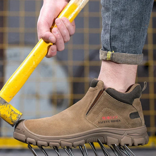 Roland | Men's Smooth Grooved Work Boot