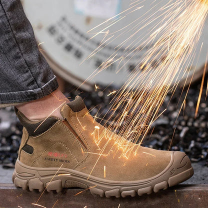 Roland | Men's Smooth Grooved Work Boot