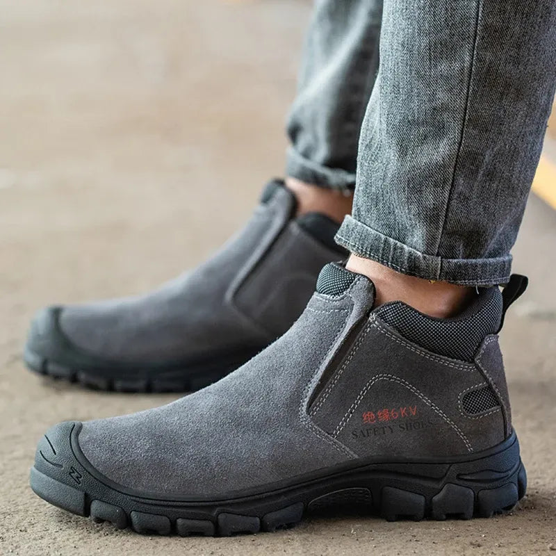 Roland | Men's Smooth Grooved Work Boot