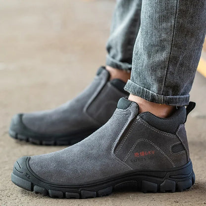 Roland | Men's Smooth Grooved Work Boot