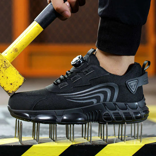 Ronan | Men's Mesh Lace Up Work Boot