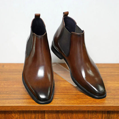 Duncan | Men's Lace Up Padded Chelsea Boot