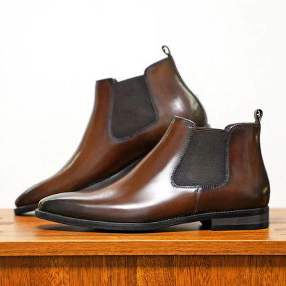 Duncan | Men's Lace Up Padded Chelsea Boot
