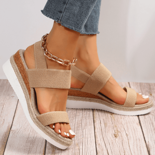 Simone | Women's Textured Wedge Sandal
