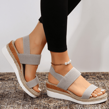Simone | Women's Textured Wedge Sandal