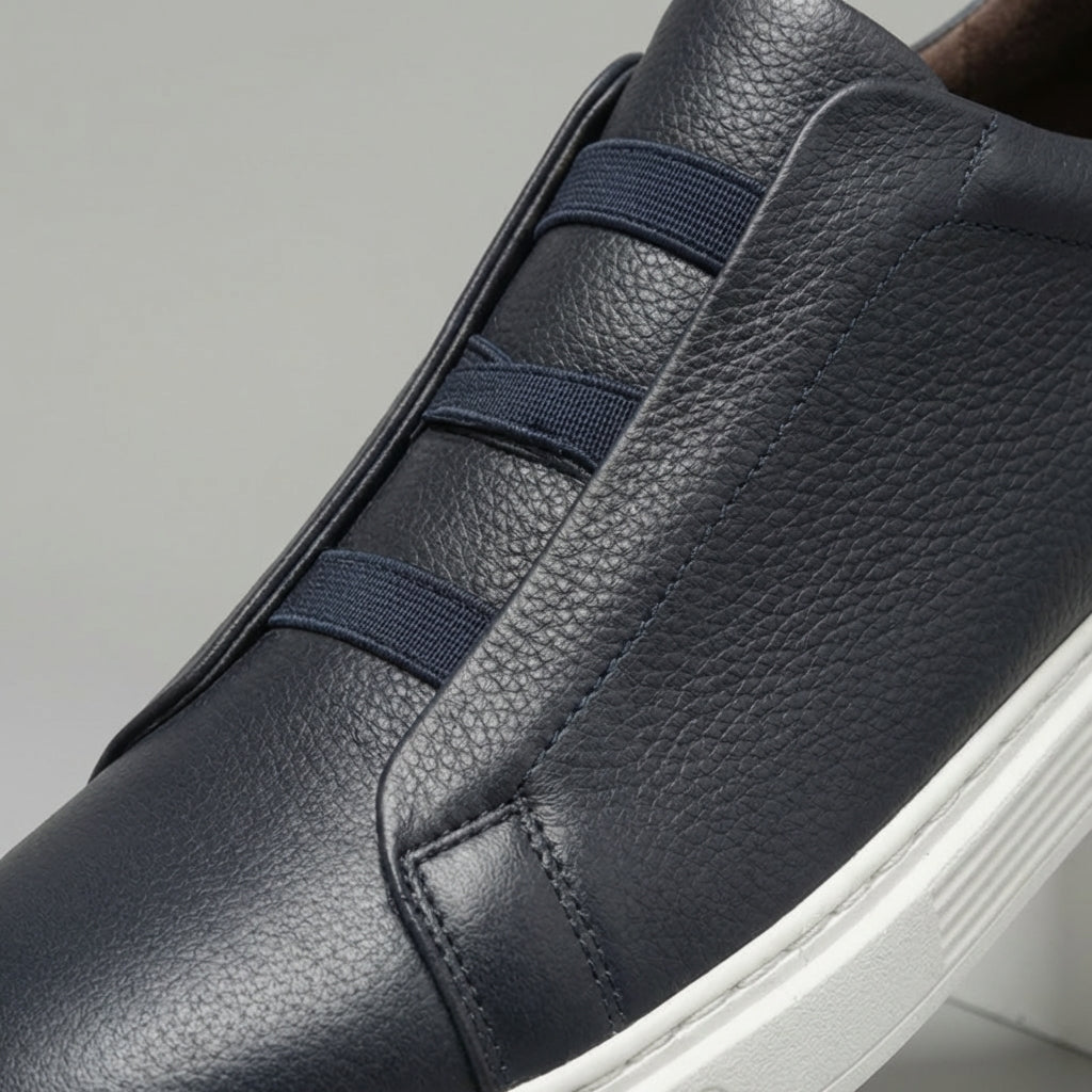 Erasmus | Men's Smooth Lace Up Sneaker