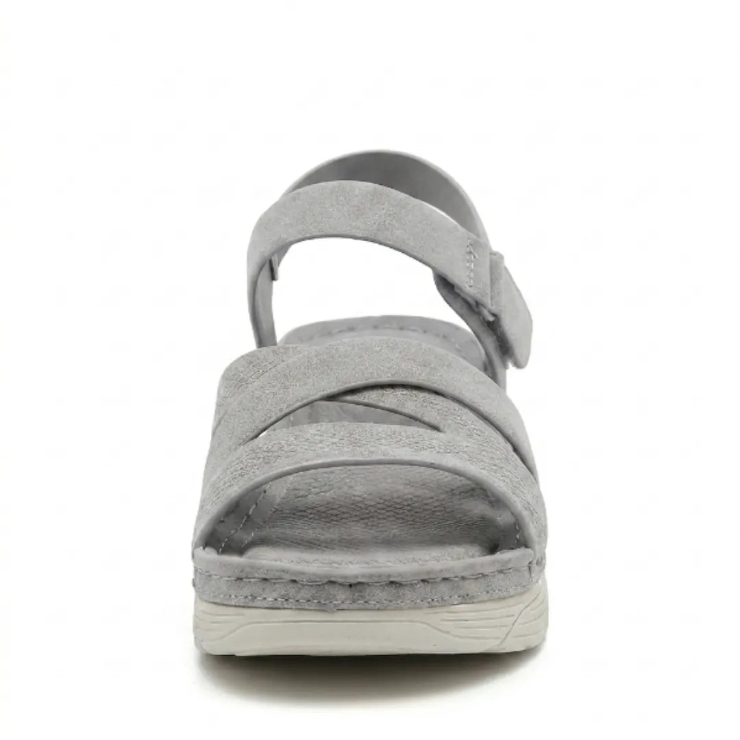 Susanna | Women's Textured Leather Look Sandal