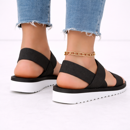 Sybil | Women's Textile Open Toe Sandal