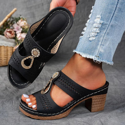 Thea | Women's Synthetic Contoured Sandal
