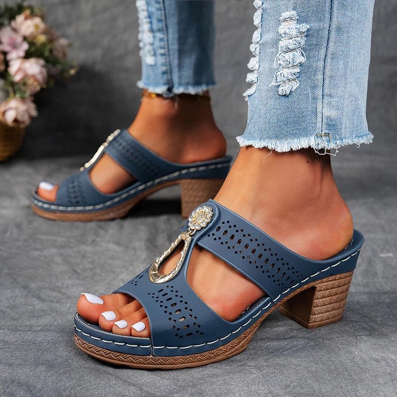 Thea | Women's Synthetic Contoured Sandal